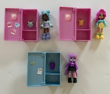 Set of 3 - Royale High Locker  Dolls w/backpaks - Excellent Condition