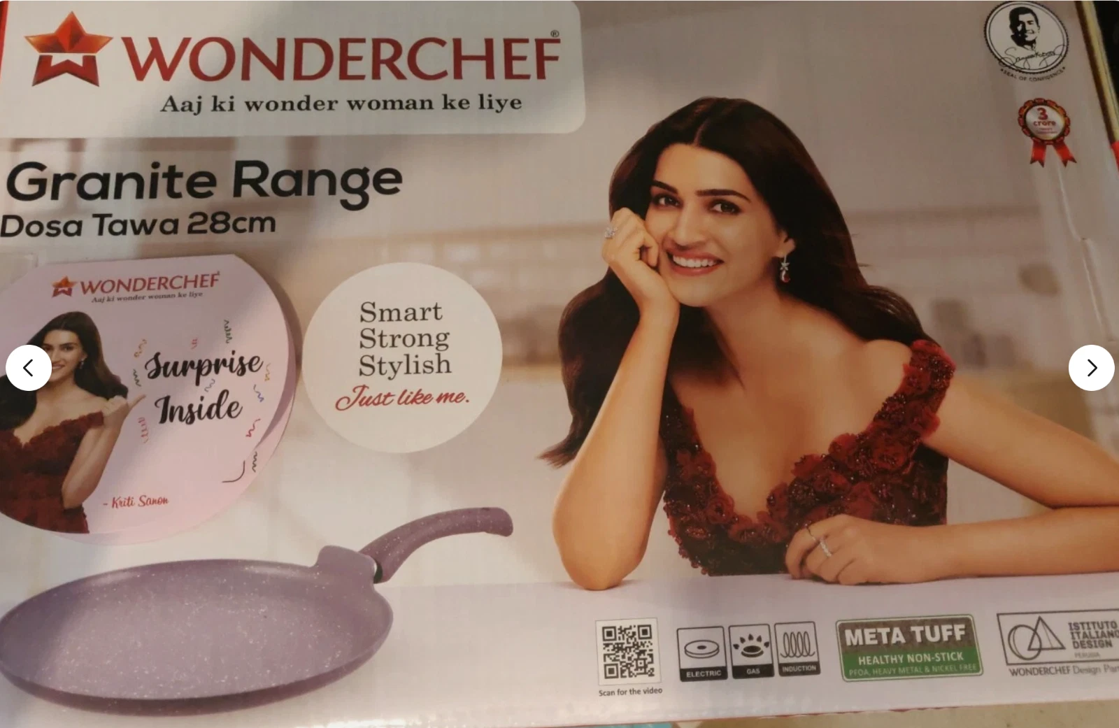 Dosa Tawa Pan 28cm Non-Stick | Induction Gas Electric Compatible Fast Dispatch