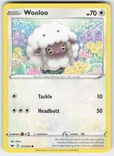 Wooloo 153/202 Common Sword & Shield Pokemon Near Mint
