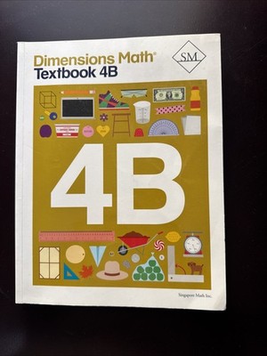 Dimensions Math Textbook 4B [Paperback] Singapore Math Inc.