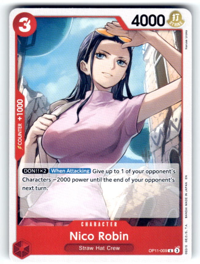 A Fist of Divine Speed #OP11-009 Nico Robin