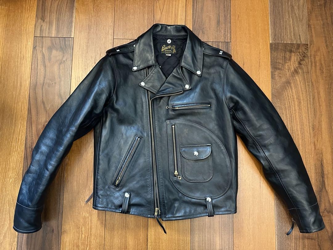 Buco J-24 Bj21101 Current Double Rider Jacket Men's #EE ZEB