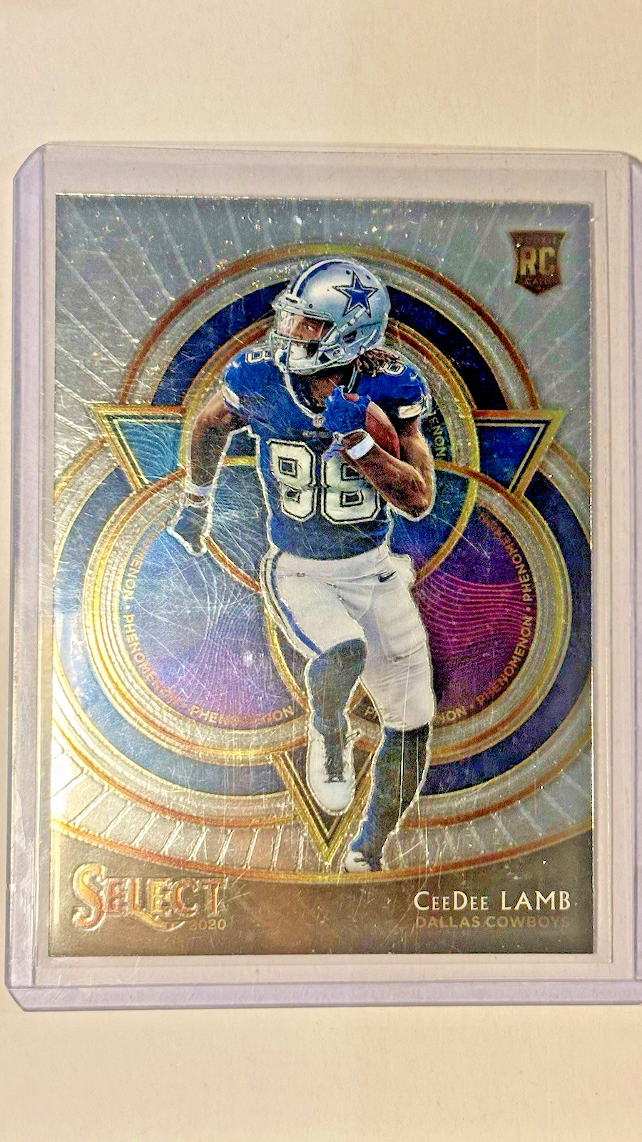 2020 Panini Select Phenomenon Rookie #P24 CeeDee Lamb Dallas Cowboys