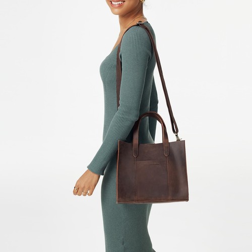 Leder Umhängetasche Beuteltaschen für Damen Umhängetasche Top Griff Handtasche Schulter... - Bild 3 von 7