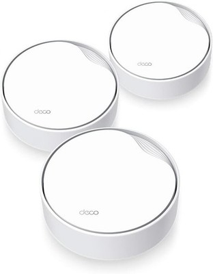 TP-Link Deco X50-PoE Wi-Fi 6 Mesh WLAN Set(3 Pack), AX3000 Dualband Router