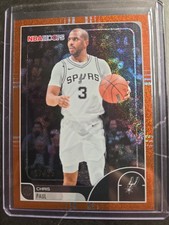 2025-2026 Topps NBA Hoops Chris Paul Light Burst Orange /25