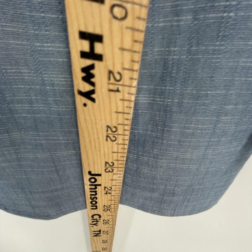 Kim Rogers Mujer 2 Piezas Talla 16 Chaqueta Pantalones Traje Azul Algodón Mezcla Poliéster Foto 2 de 4