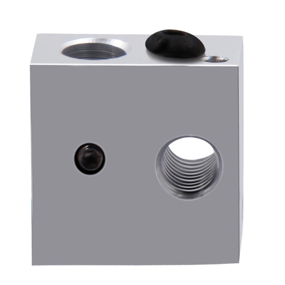 4pcs 3d Printer Heating Block 3d Printer Heater Block (Silver) 3d Printer Parts