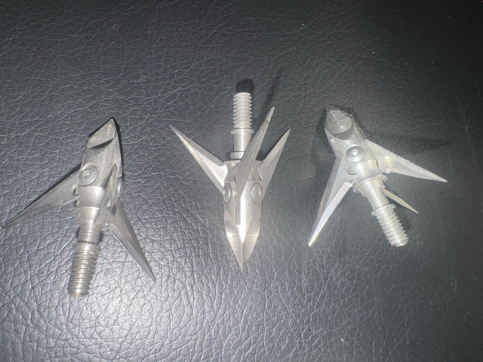3 Original Ramcat 100 Grain Broadheads FREE SHIPPING
