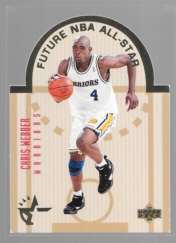 1993-94 Upper Deck Special Edition Die-Cut All-Stars Chris Webber #W5 Rookie RC