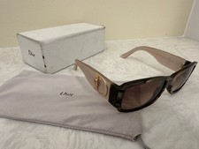 Christian Dior 3 QEGCC Cottage Marble Pearl Sunglasses Frames Italy 57 16 130