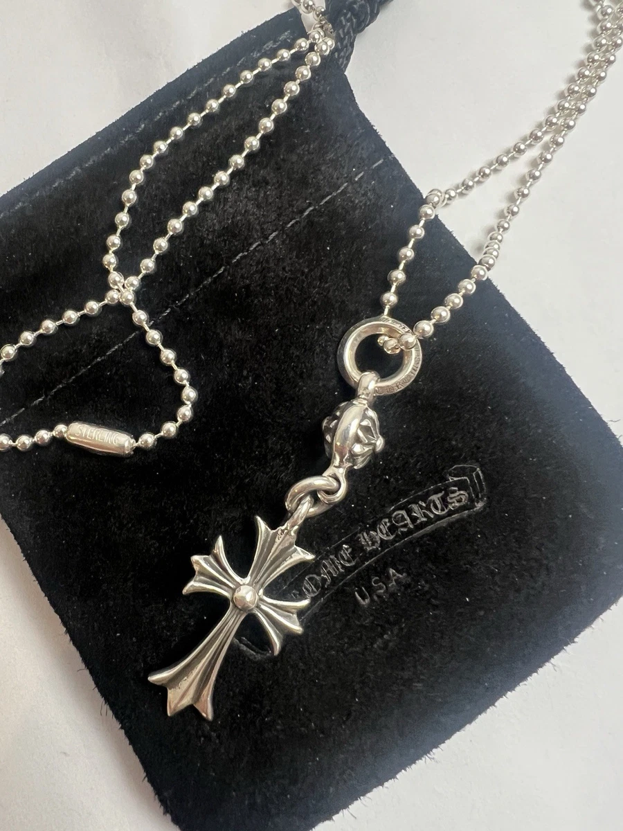 Chrome Hearts Sterling Silver Cross Necklaces & Pendants for Men