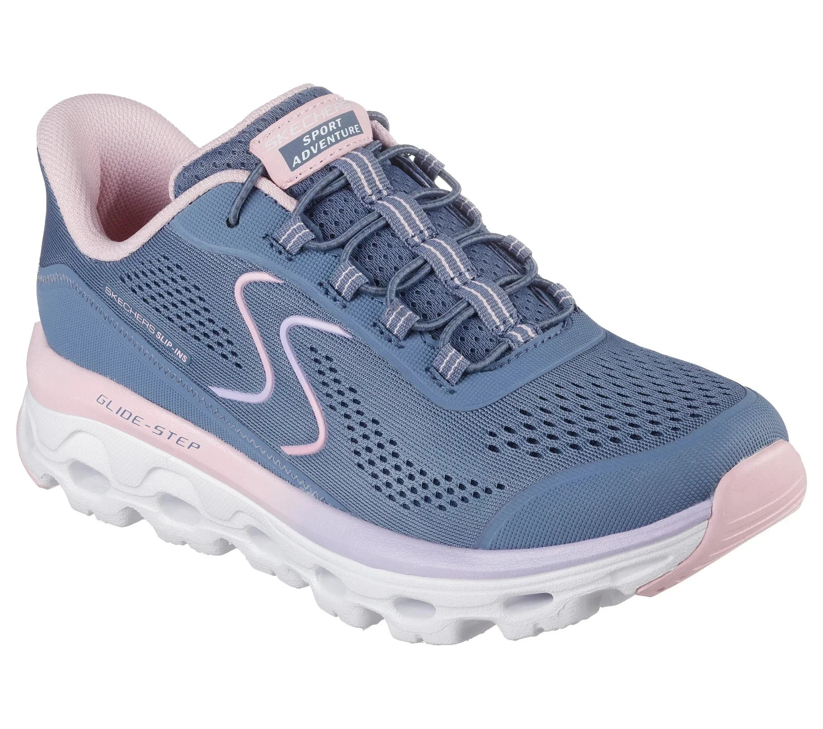 Women Skechers Shoes Slate Slip Ins Wide Fit Glide Step Memory Foam Sport 180272