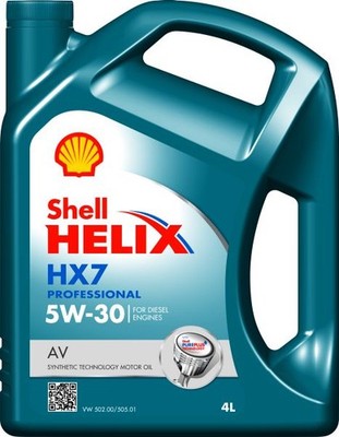 For Shell Helix P.HX7 AV 5W30 4L Engine Oil 5W30 4L Helix 550046649 Engine Oil
