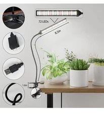 Energy Efficient Full Spectrum LED Plant Light with Timer - Perfect for Home
