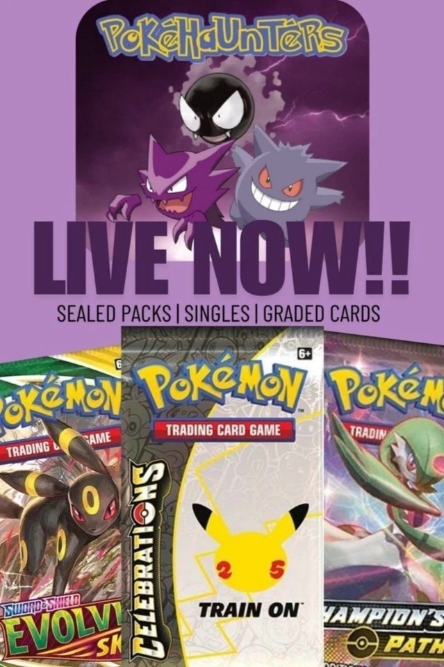 🔥£1 STARTS RARE BOOSTER PACKS - CELEBRATIONS, CHAMPIONS PATHS & MORE!!🔥