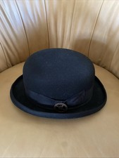 Black Derby Bowler Hat Large By Hats In The Belfry