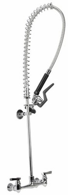 TLL13-1100-AF4Z 8'' OC Wall Mount Pre-Rinse Assembly with 12'' Add On Faucet