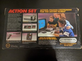 NES Original Nintendo Console, Box, 7 Games, Game Genie, Eleminator