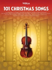 101 Christmas Songs Viola Sheet Music Songbook | Holiday Carols for Beginner...