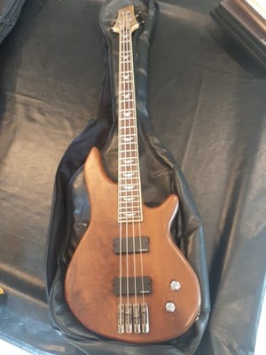 Ibanez SR500 Styled Electric Bass Guitar, 4 String Mahogany, Mother Of Pearl 44''