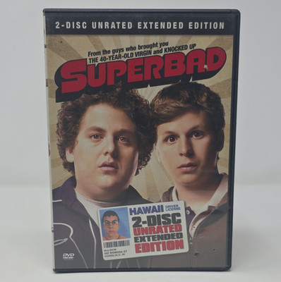 Columbia Pictures Superbad DVD 2-Disc Unrated Extended Edition NR 118 Min