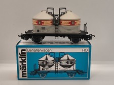 MÄRKLIN H0 4761 BEHÄLTERWAGEN DYCKERHOFF ZEMENT 70ERJAHRE UNBESPIELT OVP BOX