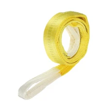 1 Pcs Lifting Slings Straps Polyester 9ft Flat Lifting Belts(6613lbs) Yellow
