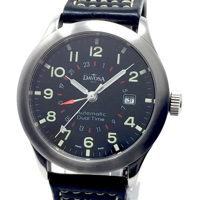 Davosa (like new & unworn) Pilot GMT Dual-Time Automatic 6001-2893 - Bild 1 von 4