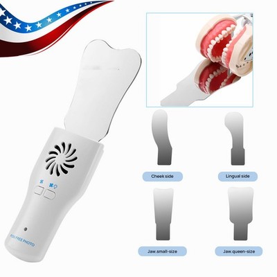 Dental Stainless Steel Occlusal Mirror Fog Free LED Intra Oral Photo System