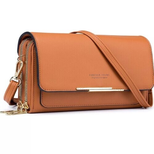 Crossbody Bag Cell Phone Purse Shoulder Handbags Wallet Roulens Forever Young