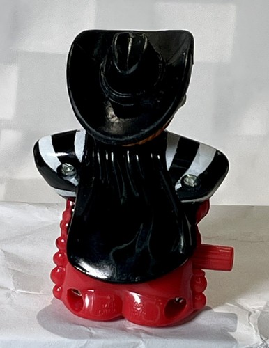 1995 McDonald's Hamburglar Wind Up Toy Happy Meal Vintage Black White Red 3" - Picture 6 of 13