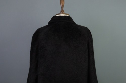 MAX MARA Black Alpaca Wool Single Breasted Coat Overcoat Size EU38 / US 8 / GB10 - Picture 13 of 22