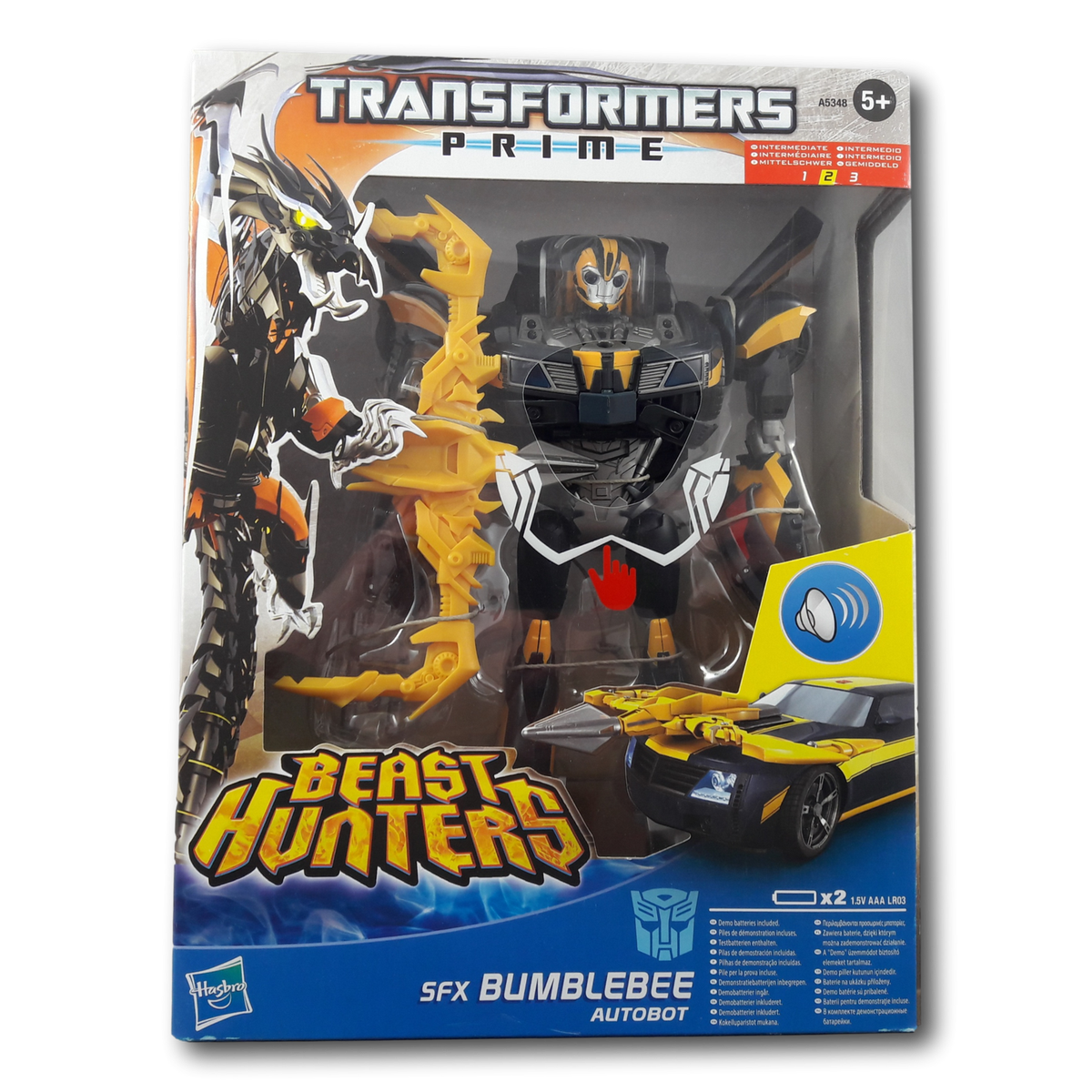 Transformers Prime Beast Hunters SFX Autobot Bumblebee Action Figure
