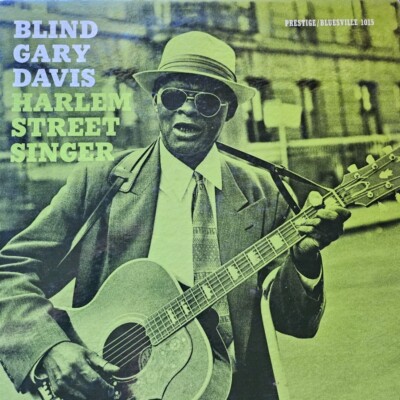 Blind Gary Davis    Harlem Street Singer BLUESVILLE  BVLP 1015 12'' LP 33 RPM