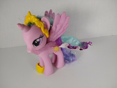 My Little Pony Sparkly Princess Celestia G4 Friendship Magic Pegasus Unicorn  6''