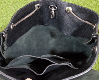 Lovely Handmade Alfie Douglas london Black leather minimalist Designer Backpack | eBay UK Lovely Handmade Alfie Douglas london Black leather minimalist Designer Backpack | eBay UK