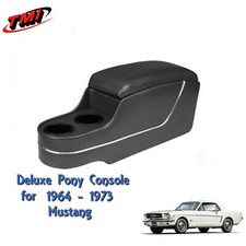 Deluxe Pony Console For 1964 To 1967 Mustang With Factory Console Black Deluxe Pony Console For 1964 To 1967 Mustang With Factory Console Black