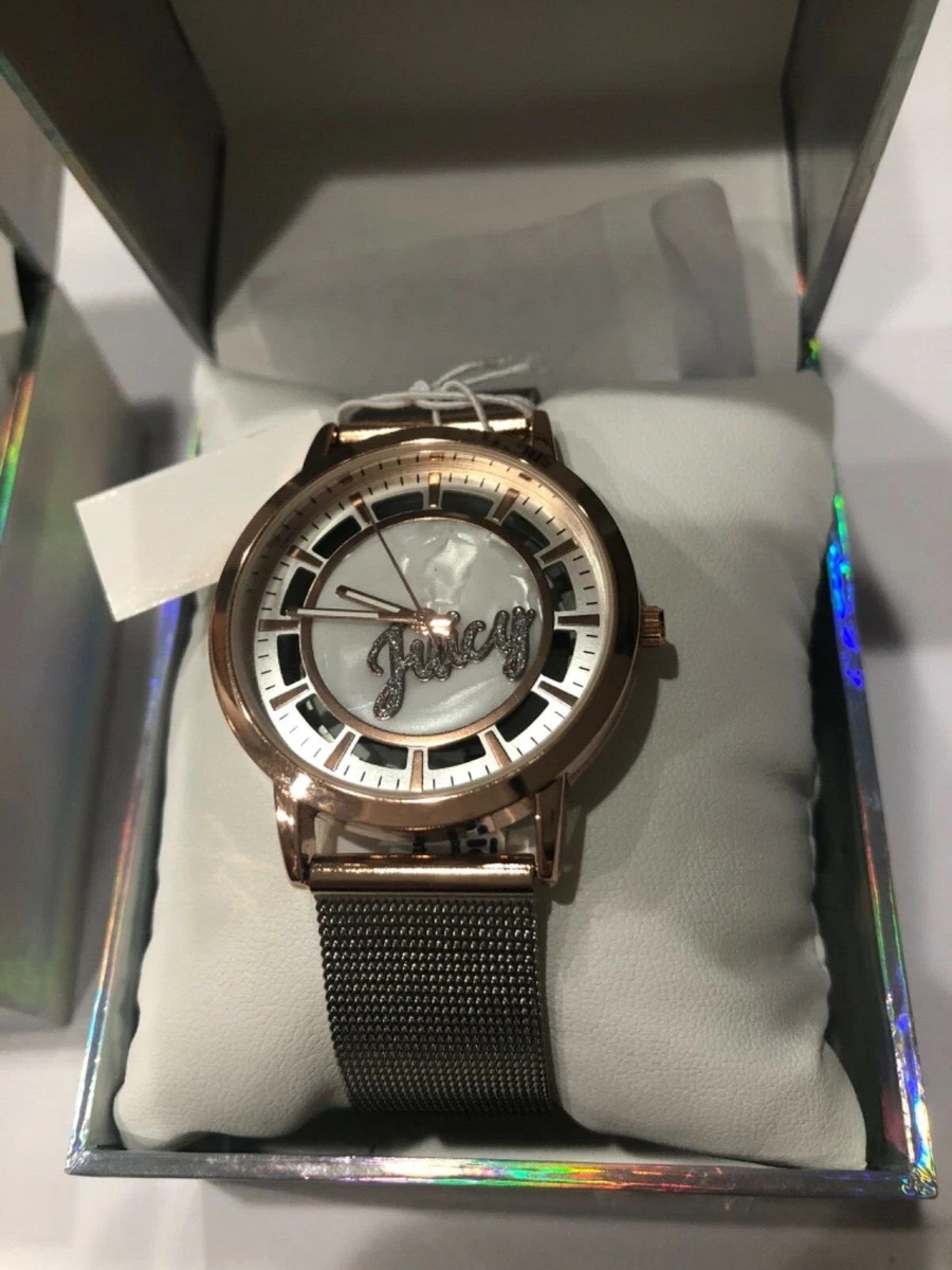 Juicy couture stainless steel best sale watches