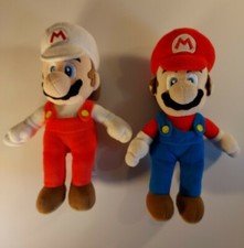 LOT OF 2 SUPER MARIO BROTHERS 10 INCH PLUSH NINTENDO