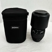 Sigma 70-300mm D f/4-5.6 APO DG Macro Super II Lens with Hood and Case Tested