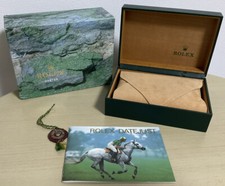 Cassa scatola orologio Rolex Datejust 68.00.08, libretto 1992 100% autentica ...