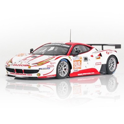 Minichamps 1:43 FERRARI 458 ITALIA GTE PRO JMB RACING 24H LE MANS 2012 FUJIMI