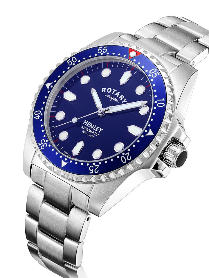 Rotary GB05136/05 Henley Automatico Orologio Uomo 42mm 10ATM - Immagine 2 di 4