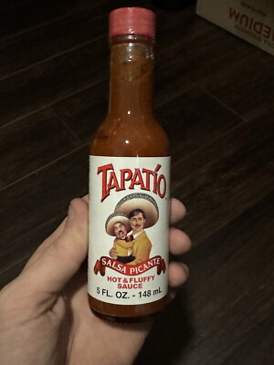 NEW Gabriel Inglesies Tapatio Hot Sauce 5 oz LIMITED EDITION Hot and Fluffy