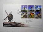 GB 2017 WINDMILLS AND WATERMILLS SET ON  FDC (HN24)