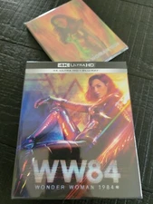 WONDER WOMAN 1984 4K UHD Blu-ray Steelbook MANTA LAB 1-Click Box Set + 4 MAGNETS