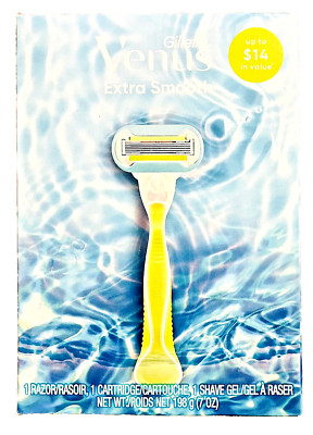 Gillette Venus Extra Smooth Razor and Shave Gel Holiday Gift Pack - 1 Set