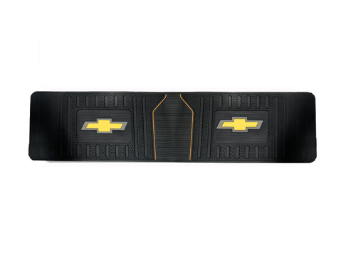 New 3pcs Chevy Elite Style Car Truck Front Back Runner Rubber Floor Mats - Picture 3 of 5