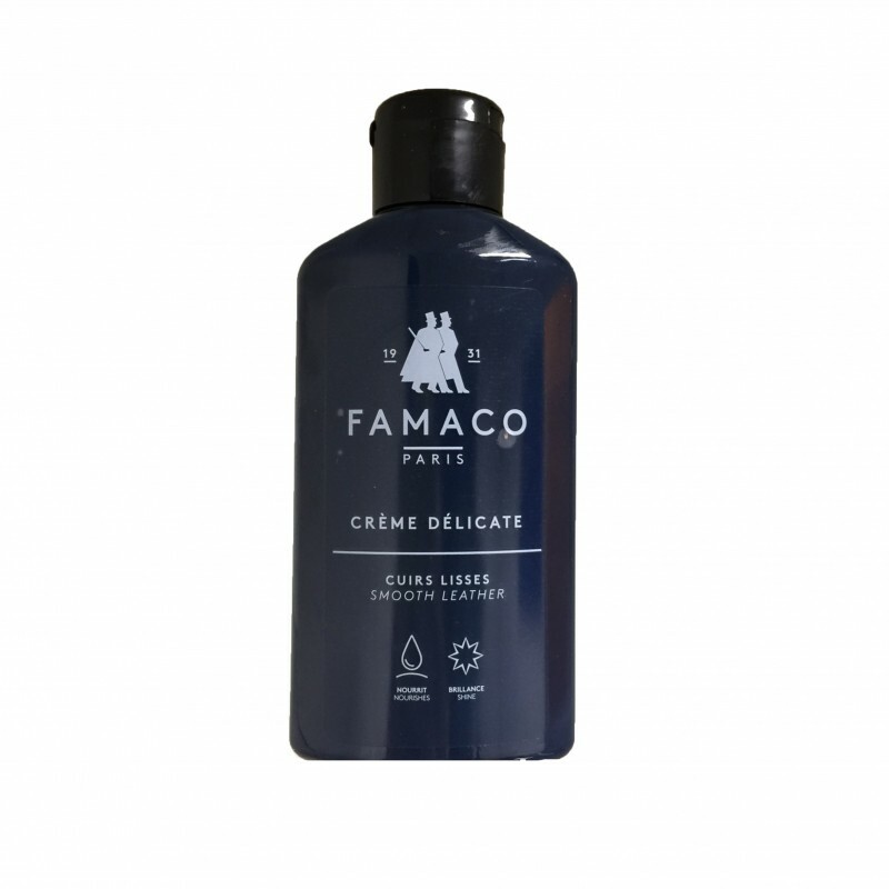 Leather Care Solution Renovate Softener Nourishing FAMACO - Creme Delicate BLUE